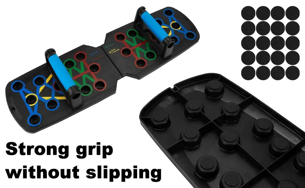 Push-Up Rack Board – 28-in-1 Home Gym Workout System